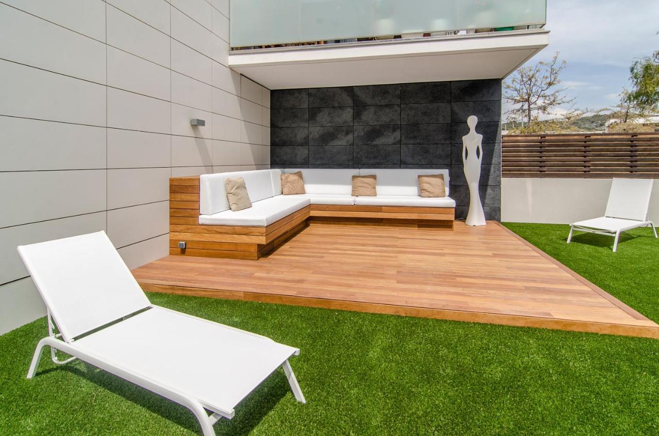 Sitges Spaces Garden Paradise 3 Bedroom, 3 Bathroom, Huge Private Garden-Terrace, Pool- Sleeps Up To 8 Eksteriør billede
