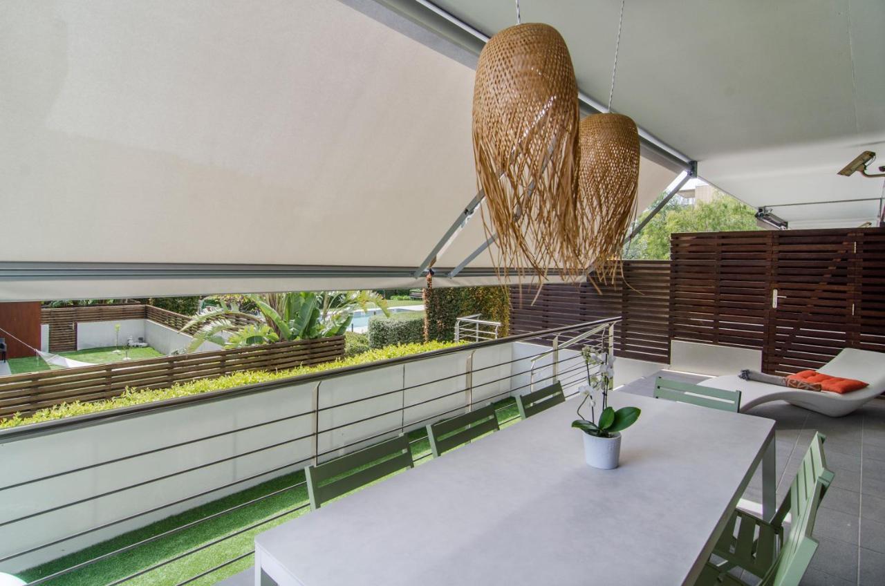 Sitges Spaces Garden Paradise 3 Bedroom, 3 Bathroom, Huge Private Garden-Terrace, Pool- Sleeps Up To 8 Eksteriør billede
